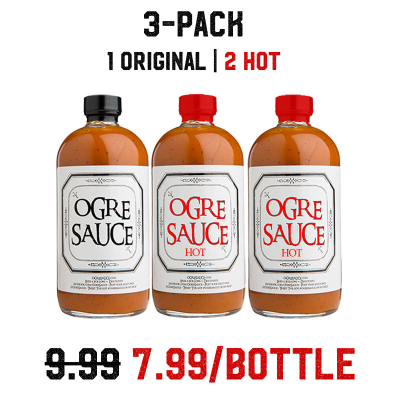 Ogre Sauce 3-Pack