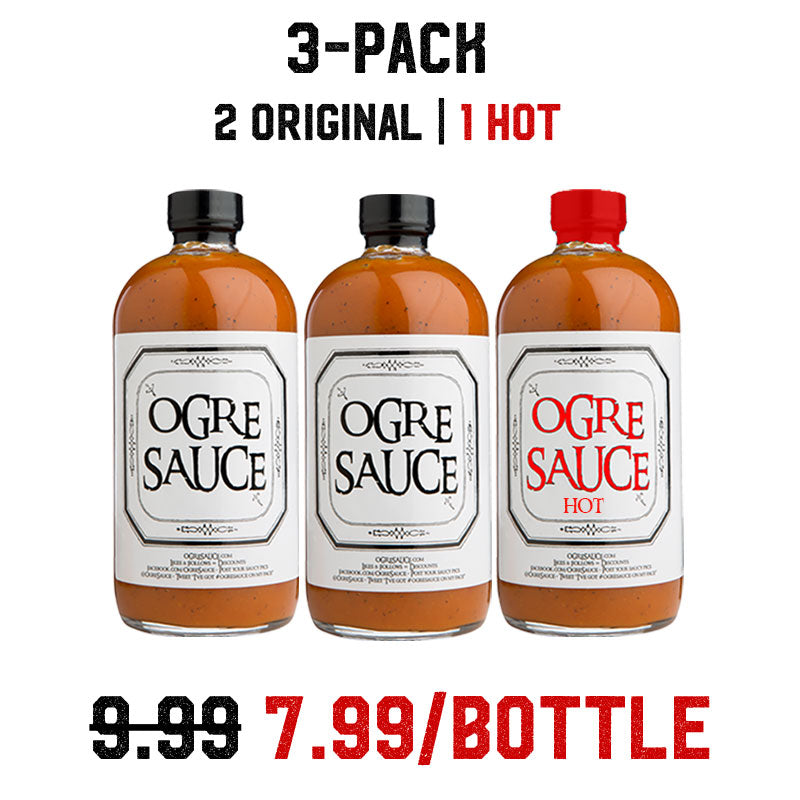 Ogre Sauce 3-Pack