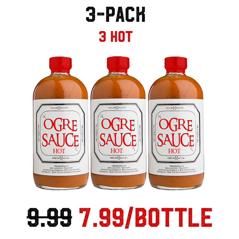 Ogre Sauce 3-Pack