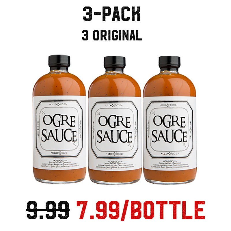 Ogre Sauce 3-Pack