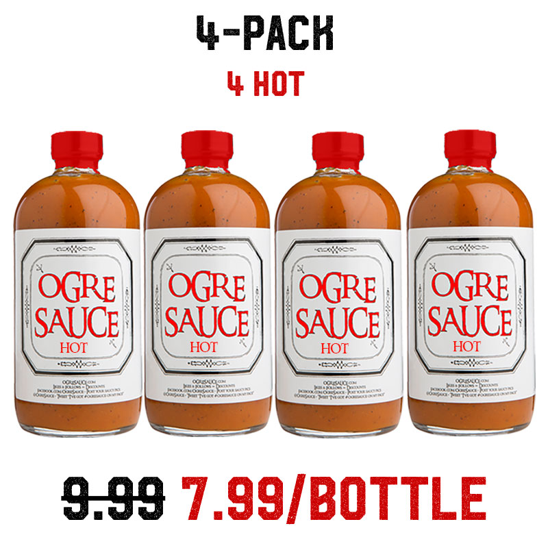 Ogre Sauce 4-Pack