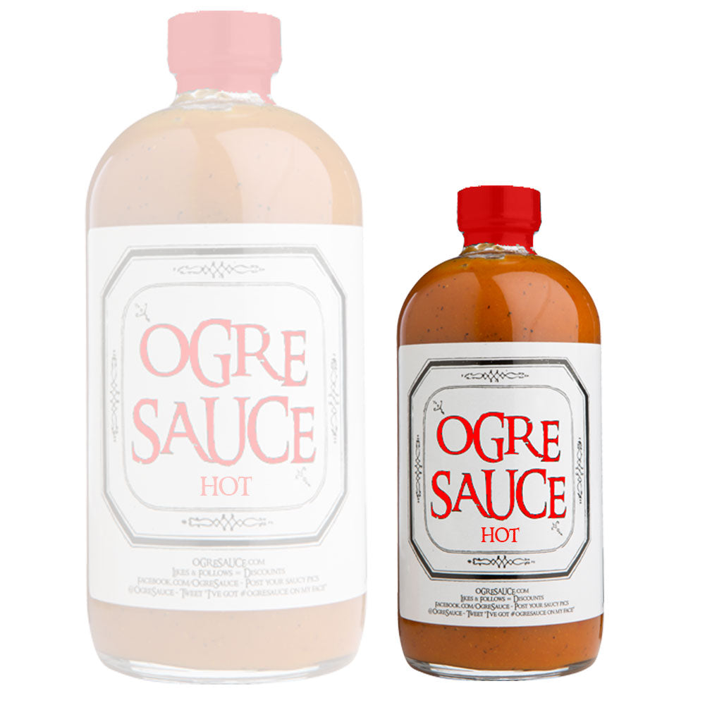 Ogre Sauce HOT 8oz Mini