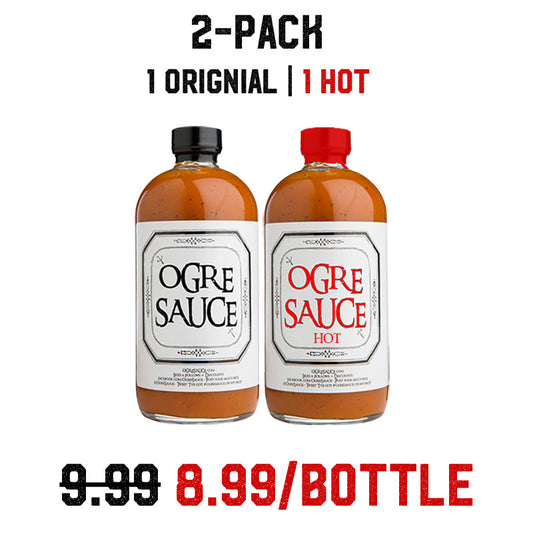Ogre Sauce HOT & NOT 2-Pack