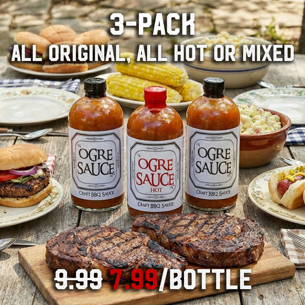 Ogre Sauce 3-Pack