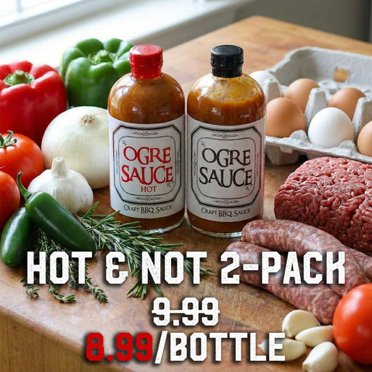Ogre Sauce HOT & NOT 2-Pack