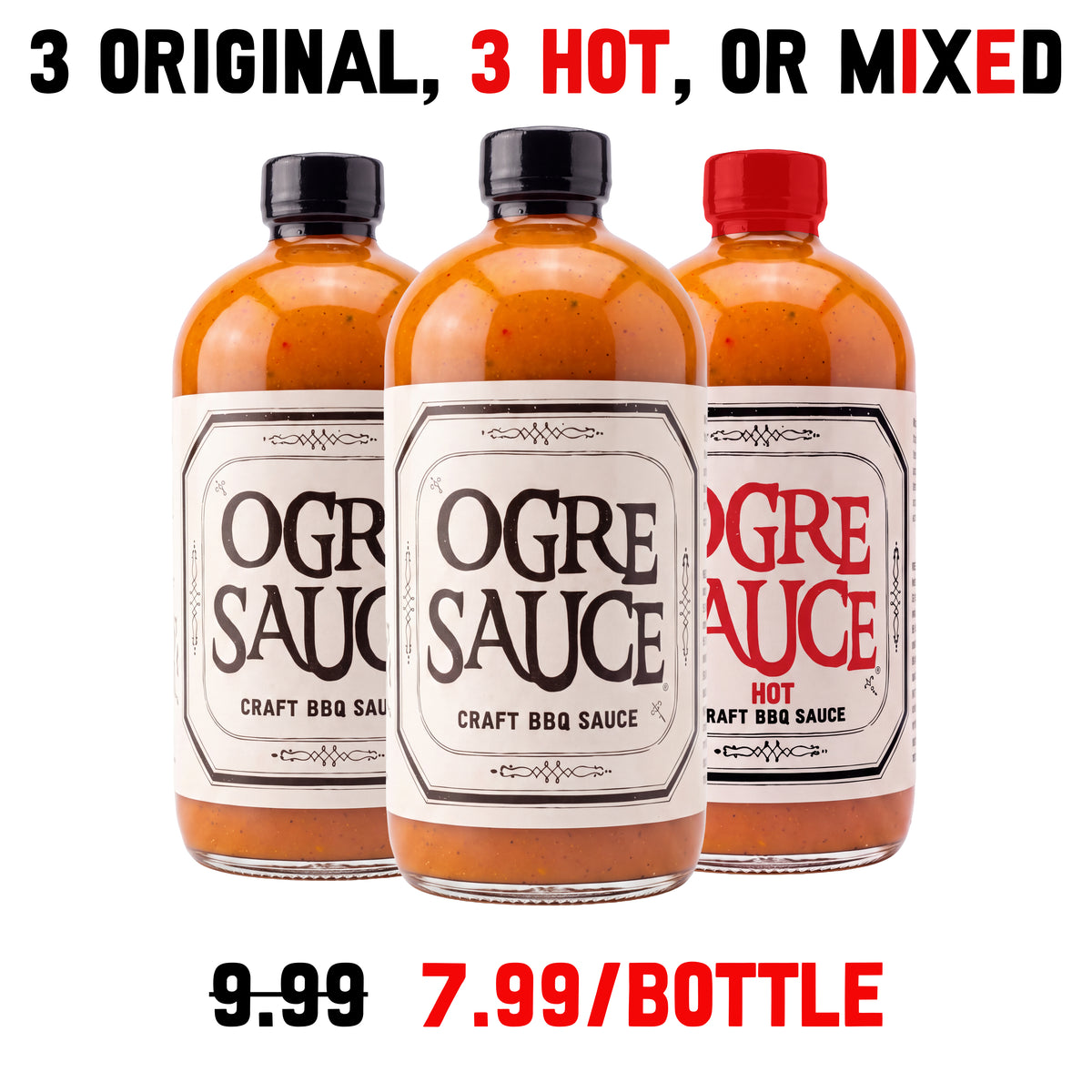 Ogre Sauce 3-Pack