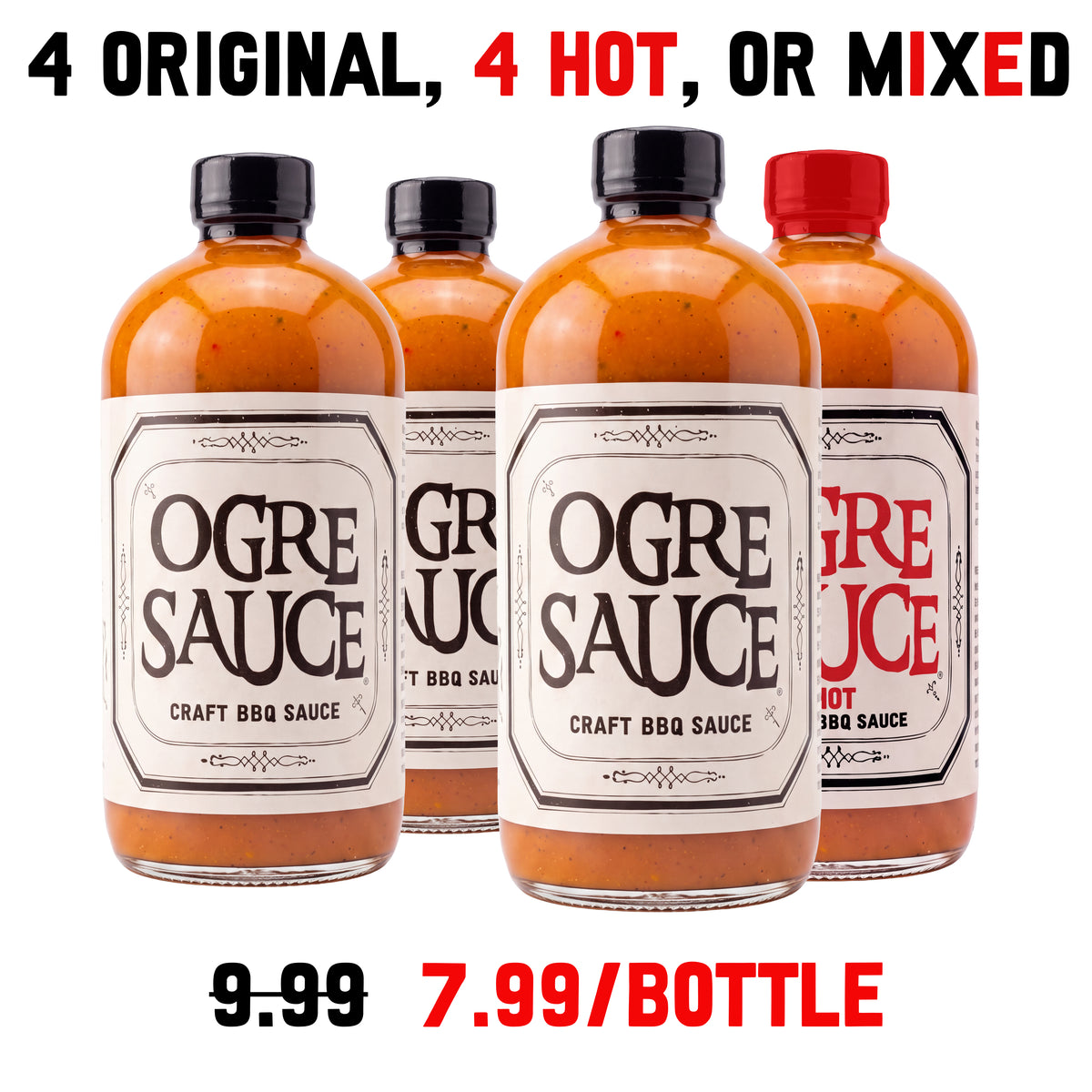 Ogre Sauce 4-Pack