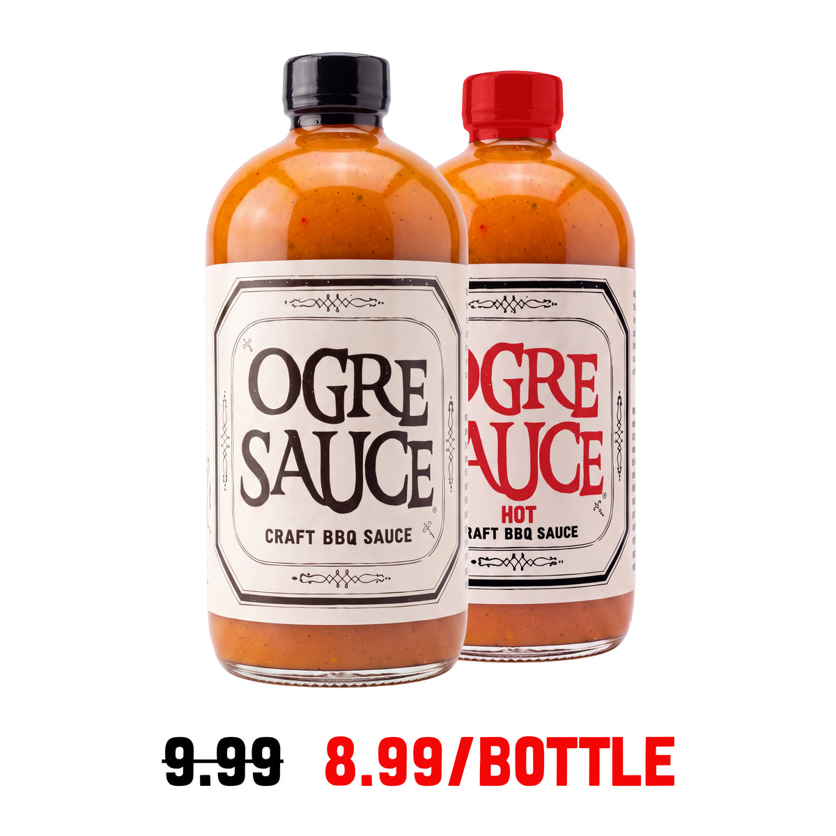 Ogre Sauce HOT & NOT 2-Pack